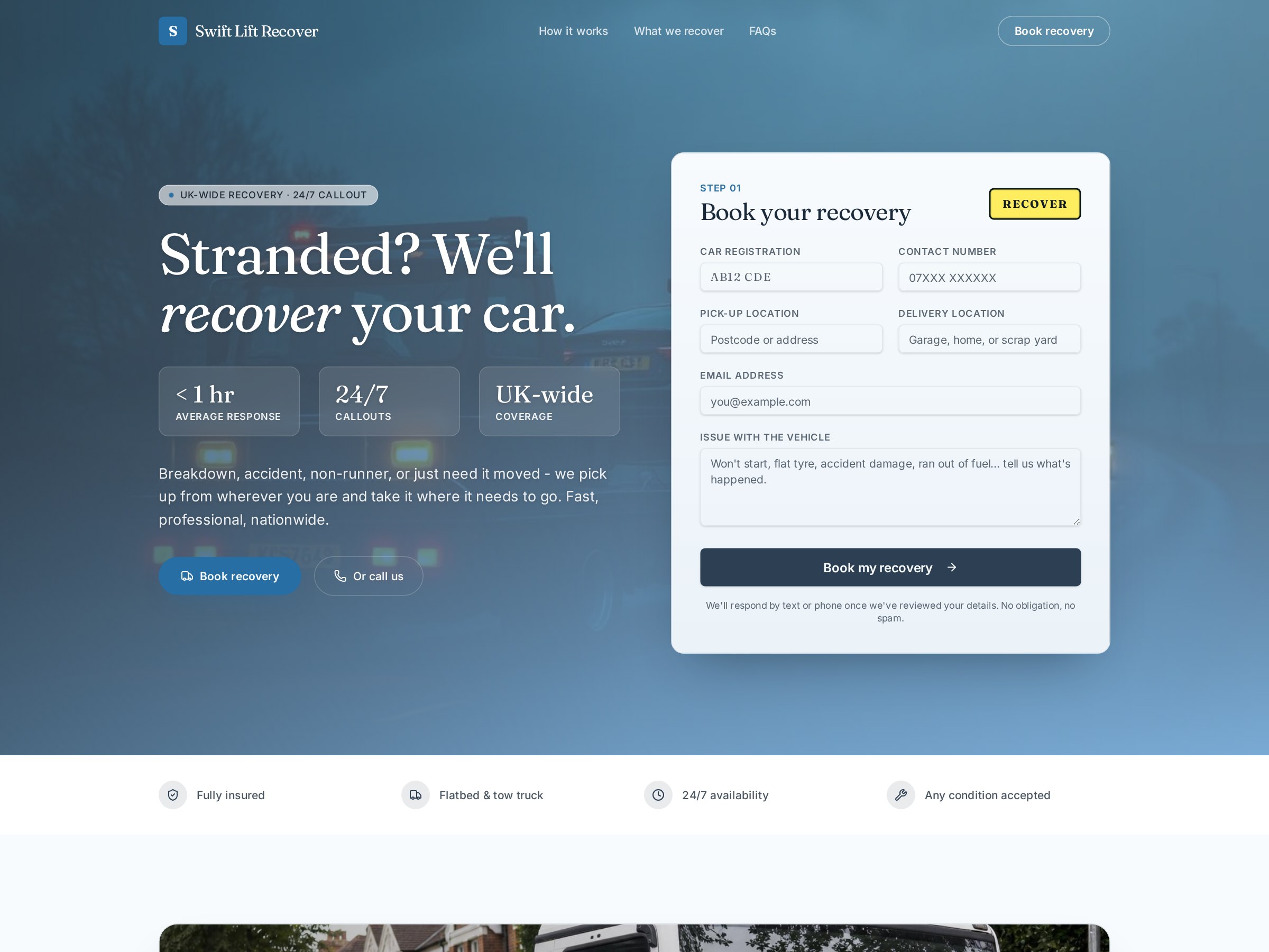 Vehicle Recovery